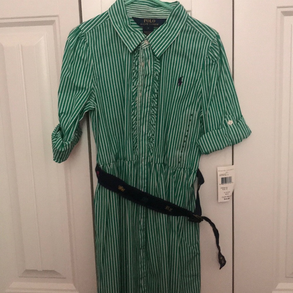 Belted Polo Dress